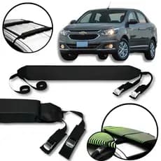 Rack Teto Prancha Surf Carro Com Cinta Chevrolet Cobalt