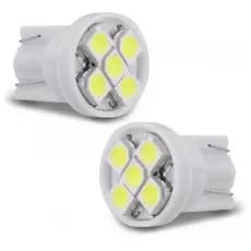 Par Led Pingo T10 5w5 De 5 Pontos 6000k Branco - Tech One