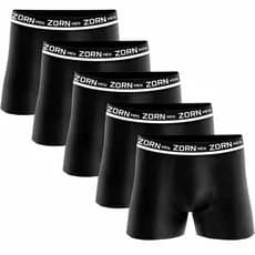 Kit 10 Cuecas Boxer Box Pretas Masculinas Microfibra ZORN