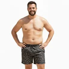 Kit 03 Samba Canção EXGG Plus Size Masculino Malha Fria Estampadas