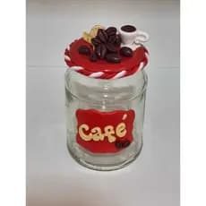 Pote para Café - Vidro Café - pote cantinho do café