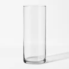 Vaso Vidro 30x10 Cilindro Tubo Casamento Mesa Adorno Bambu Porta Rolha Clean Decorativo