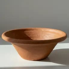 Alguidar Barro Artesanal 30Cm Artigos Religião Umbanda Candomblé Axé Rituais Oferenda