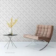 papel de parede 3D Branco