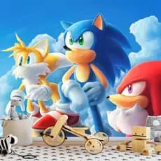 Adesivo de Parede Sonic