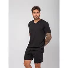 SUPER LIQUIDAÇÃO Pijama Masculino PREMIUM Suede Verão | Leve, Macio e Confortável