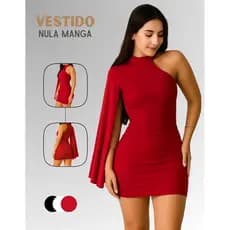 Vestido Curto Manga Lateral Festa Tubinho Colado Elegante Suplex