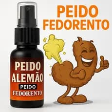 Kit 02 Peido Alemão Pum  Pegadinha Super Forte 30ml