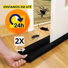 Kit 2 Protetor Rolinho Veda Porta Todos Os Tamanho Contra Insetos Premium