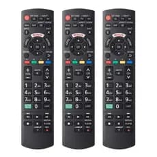 Controle Compatível Com Tv Smart Panasonic Netflix C/3 Pcs
