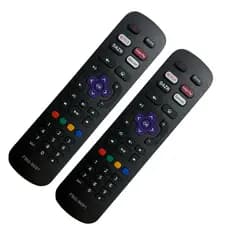 Kit 2 Controle Tv AOC Roku Tv Smart NetFlix Globo Play DAZN Deezer 9091 32S5195/78G 43S5195/78G