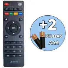 Controle Remoto Tv box smart Pro 4k Universal