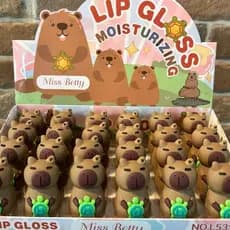 LIP GLOSS CAPIVARA1 ou 2 Unidades MOISTURIZING MISS BETTY - GLOSS LABIAL CAPIVARA