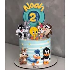 Topo de Bolo Baby Looney tun.es- Topper Baby Looney Tun.es - Festa de Aniversário