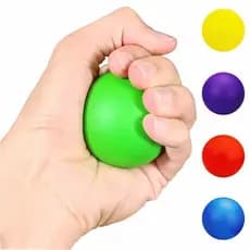 Bola para Fisioterapia Exercitadora de Mão Anti Stress