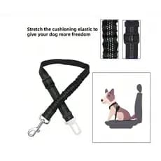 Cinto De Segurança De Carro Para Pet Ajustável Cachorro Gato Segurança Viagem 024-169/170
