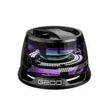 Caixa De Som LED Bluetooth magnético portátil atmosfera colorida RBG mini Speaker à prova d'água