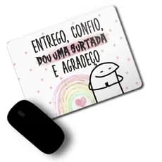 Mouse Pad Personalizado Divertida de Flork - Entrego e Confio