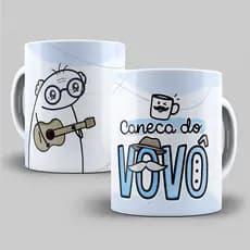 Caneca Personalizada Porcelana -Caneca do Vovô- Promoçaõ