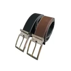 Kit 2 Cinto Social Masculino Elegante Dupla face Confortável Para o Dia a Dia
