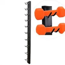Kit 3 Suporte De Parede Para 5 Pares De 10 Halteres De Peso Academia Residencial Fitness Profissional