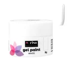 Gel Paint White 8g - Risa Professional
