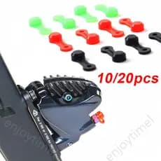 10/20 Peças RISK Tampa de Proteção de Silicone para Bico de Purga de Bicicleta MTB, Conjunto de Tampas Anti-Poeira para
