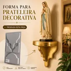 Forma Para Fabricação De Prateleira Decoração
