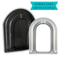 Forma Para Fabricar Gruta/Capela Em Abs Cimento Ou Gesso
