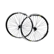 Par de Roda Aro Aero 26 reduzida C/cubo Rolamento C/blocagem P/v-brake