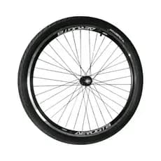 Roda Completa Aro 24 Com Pneu, Câmara Cubo Esferado - Kit Completo Montado (Unidade)