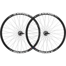 Par de Rodas Aro 27.5 Cubo P/Freio a Disco Blocagem Raio Fino Montado Tipo Girassol