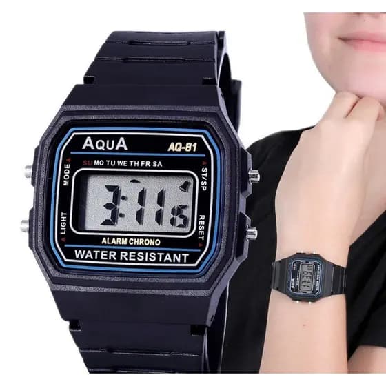Relogio fit Unisex aqua collor relogio esportivo cronometro despertador relogio feminino