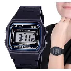 Relogio fit Unisex aqua collor relogio esportivo cronometro despertador relogio feminino