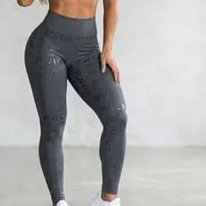 Legging POWER UP alta compressão zero transparência cintura alta