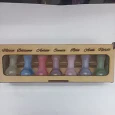 botija com óleo kit 7 unção vaso com oleo estojo com 7 uniões mirra acácia nardo bálsamo aloes rosas canela