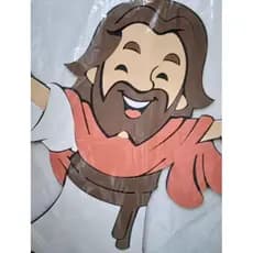 painel Eva Jesus gigante 1 metro e 10