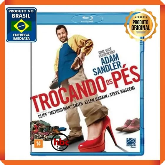 Trocando os Pés - Adam Sandler - Blu-ray - Filme Original