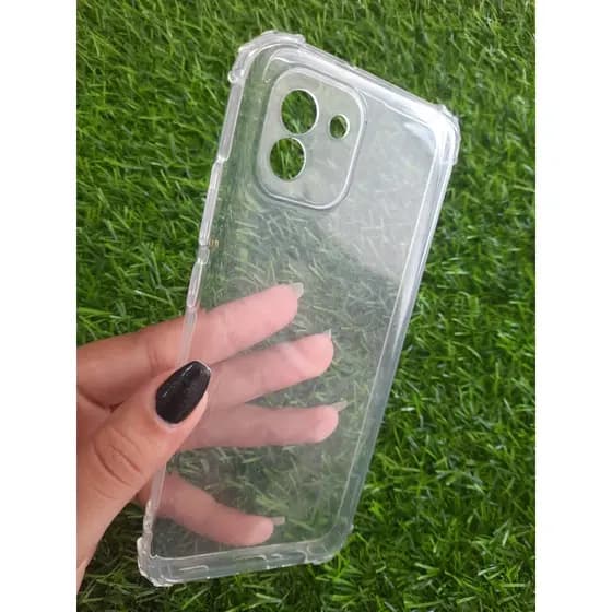 Capa capinha p/ Samsung galaxy A03 capa capinha p/ A03 transparente capa capinha p/ A03 anti-impacto proteção de câmera