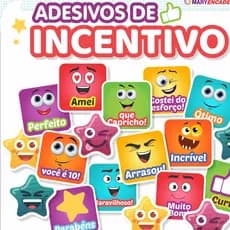 110 Adesivos de frases de Incentivo filho/aluno - Etiqueta de Incentivo frases