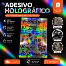 23 Adesivos Holográfico para Moto Capacete Bike - Pernalonga 244 Grau Osascorte