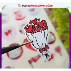 1000 Rótulos Adesivos 4x4 Personalizados Vinil Prova d'agua, Doces, Bolo no pote, Lojas, Empresas Lembrancinhas