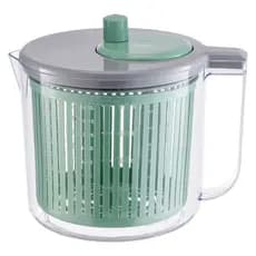 Seca Salada Giratório Centrífuga 5,7 Litros Frutas Verduras Cozinha A27x21,5x23,5cm