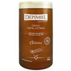 Cera Depilatória Clássica Depimiel 1kg- Profissional