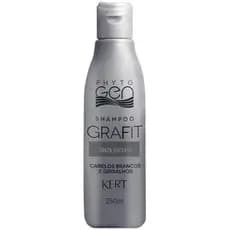 Shampoo cinza escuro  para Cabelos Brancos e Grisalhos PhytoGen Kert 250ml