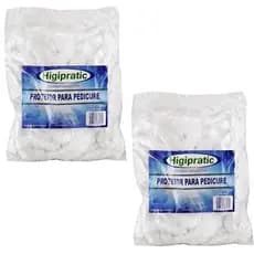 PROTETOR DE BACIA PARA PEDICURE HIGIPRATIC - KIT COM 2 UN (PARA BACIA DE PÉS)