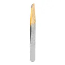 Pinça Enox Silver Gold Ponta Diagonal 1701