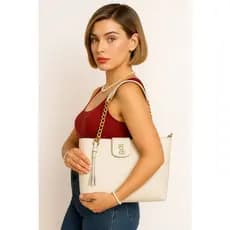 Bolsa Feminina Sacola Acompanha Porta Cartão Promoção Varias Cores.