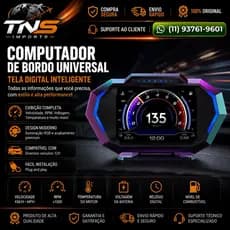 Computador De Bordo Universal Display Hud Obd2 (seu carro moderno)