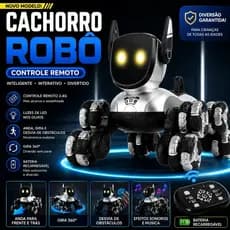 Cachorro Robo Controle Remoto Infantil